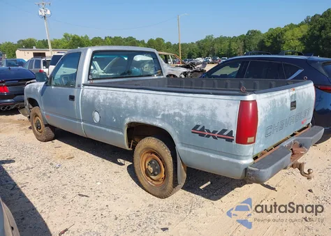 1990 Chevrolet Gmt-400 K1500 z USA, uszkodzony, nr VIN 2GCEK14Z2L1192366